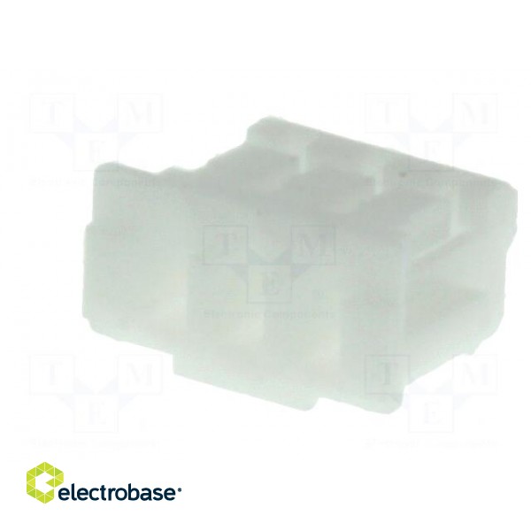 Plug | wire-board | female | ZH | 1.5mm | PIN: 3 | w/o contacts | for cable image 6