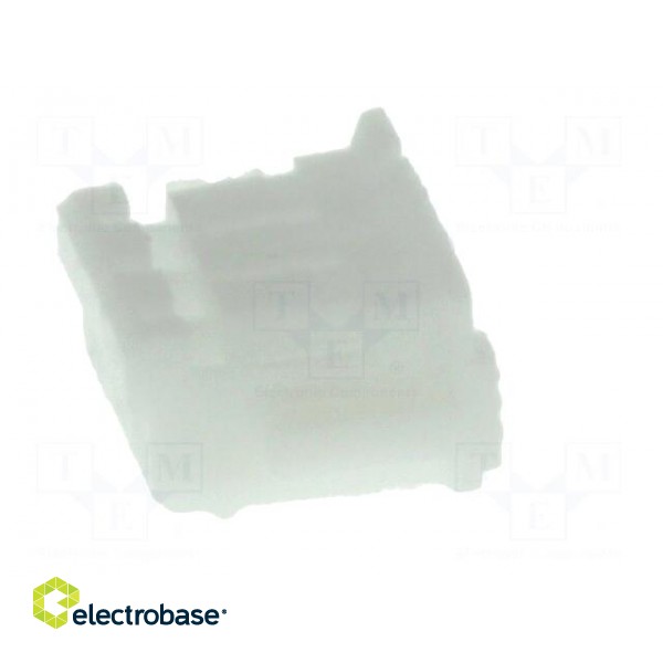 Plug | wire-board | female | ZH | 1.5mm | PIN: 3 | w/o contacts | for cable фото 3