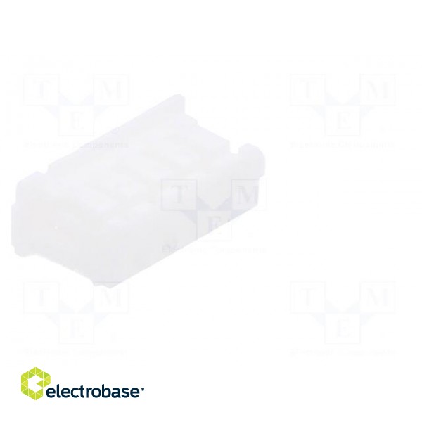 Plug | wire-board | female | ZH | 1.5mm | PIN: 5 | w/o contacts | for cable image 8