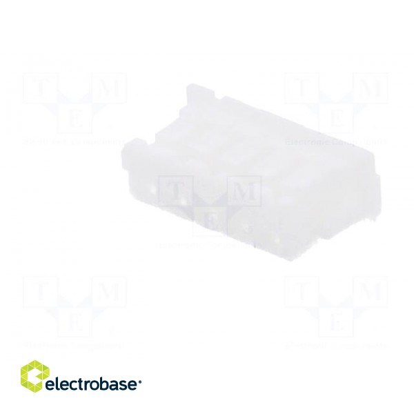 Plug | wire-board | female | ZH | 1.5mm | PIN: 5 | w/o contacts | for cable фото 2