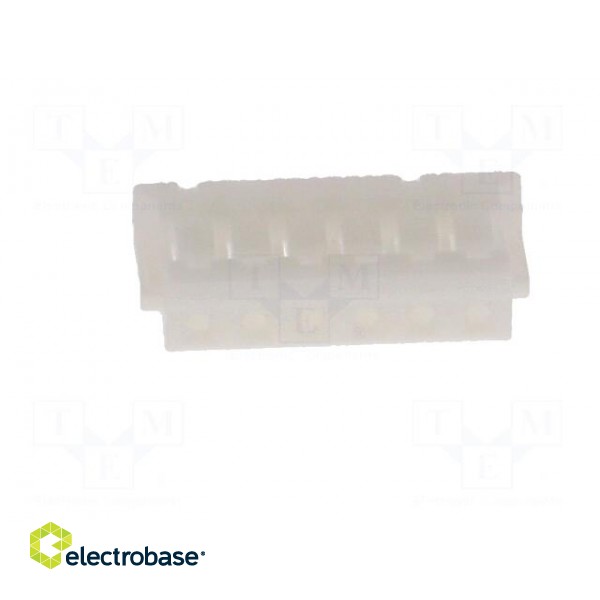 Plug | wire-board | female | ZH | 1.5mm | PIN: 6 | w/o contacts | for cable image 9