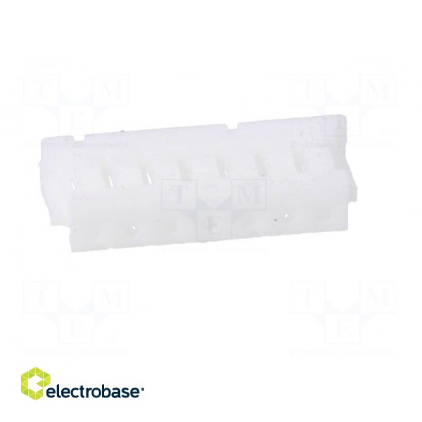 Plug | wire-board | female | ZH | 1.5mm | PIN: 7 | w/o contacts | for cable image 9