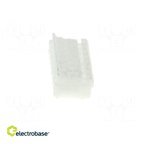 Plug | wire-board | female | ZH | 1.5mm | PIN: 8 | w/o contacts | for cable image 7