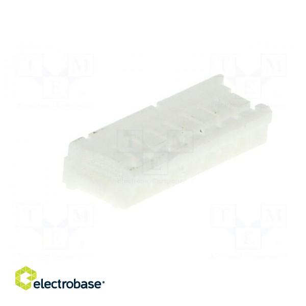 Plug | wire-board | female | ZH | 1.5mm | PIN: 8 | w/o contacts | for cable фото 8