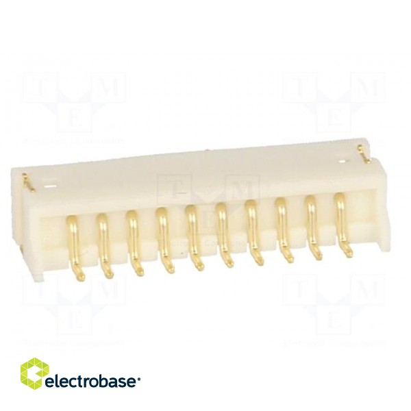 Socket | wire-board | male | 1.5mm | PIN: 10 | SMT | 100V | 1A | tinned | 20mΩ image 5