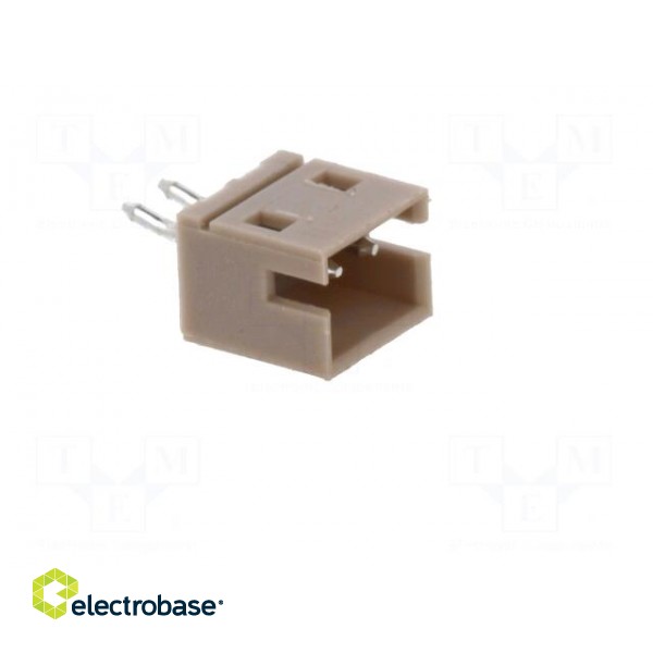 Socket | wire-board | male | 1.5mm | PIN: 2 | THT | 100V | 1A | tinned | 20mΩ image 8