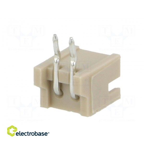 Socket | wire-board | male | 1.5mm | PIN: 2 | THT | 100V | 1A | tinned | 20mΩ фото 6