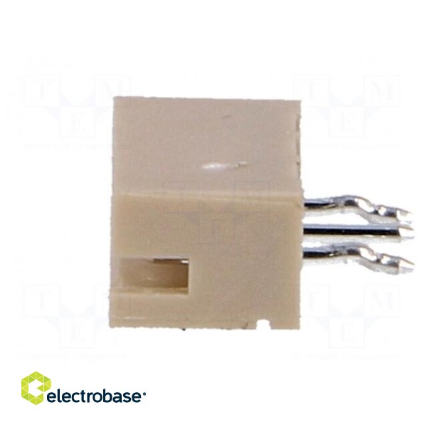 Socket | wire-board | male | 1.5mm | PIN: 3 | THT | 100V | 1A | tinned | 20mΩ фото 3