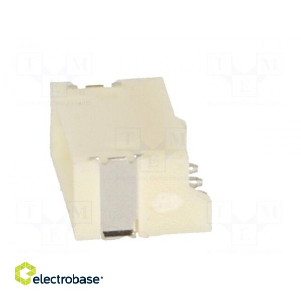 Socket | wire-board | male | 1.5mm | PIN: 4 | SMT | 100V | 1A | tinned | 20mΩ image 3