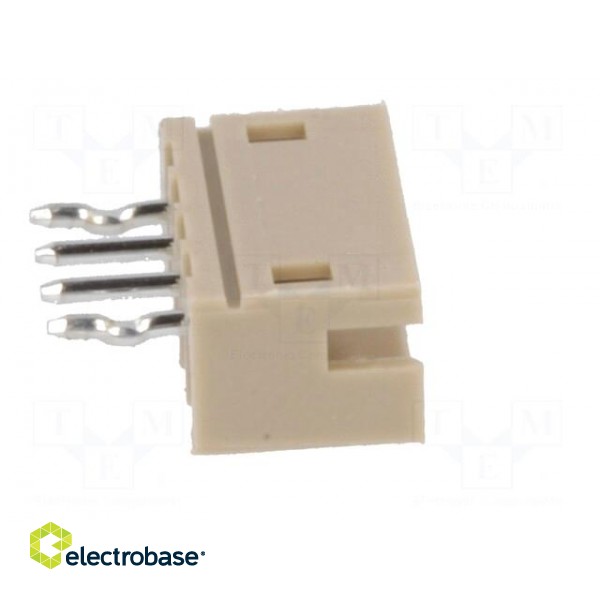 Socket | wire-board | male | 1.5mm | PIN: 4 | THT | 100V | 1A | tinned | 20mΩ image 7