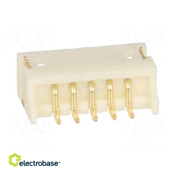 Socket | wire-board | male | 1.5mm | PIN: 5 | SMT | 100V | 1A | tinned | 20mΩ image 5