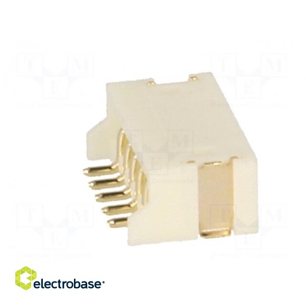 Socket | wire-board | male | 1.5mm | PIN: 5 | SMT | 100V | 1A | tinned | 20mΩ image 7