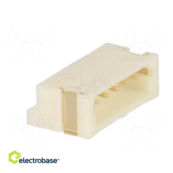 Socket | wire-board | male | 1.5mm | PIN: 5 | SMT | 100V | 1A | tinned | 20mΩ image 8
