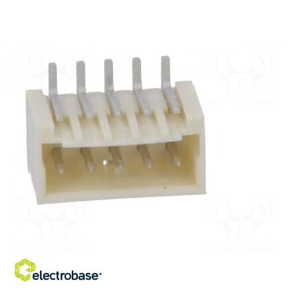 Socket | wire-board | male | 1.5mm | PIN: 5 | SMT | on PCBs | tinned paveikslėlis 9