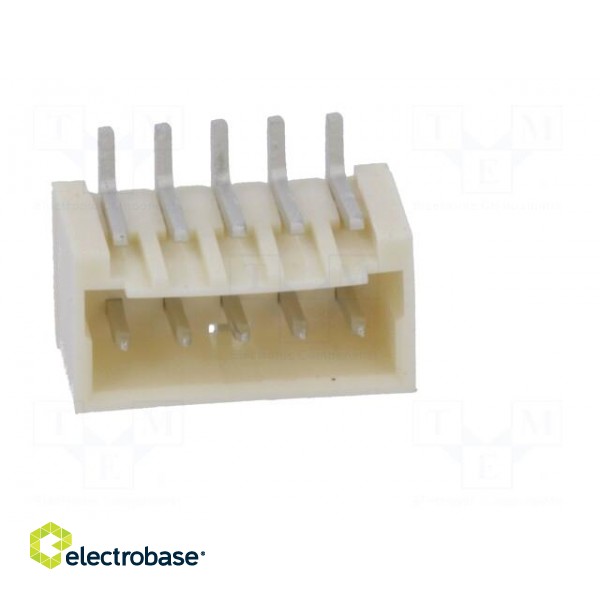 Socket | wire-board | male | 1.5mm | PIN: 5 | SMT | on PCBs | tinned image 9