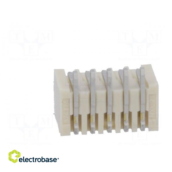 Socket | wire-board | male | 1.5mm | PIN: 5 | SMT | on PCBs | tinned фото 5