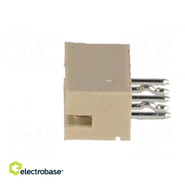 Socket | wire-board | male | 1.5mm | PIN: 5 | THT | 100V | 1A | tinned | 20mΩ image 3