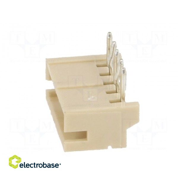 Socket | wire-board | male | 1.5mm | PIN: 5 | THT | 100V | 1A | tinned | 20mΩ image 6