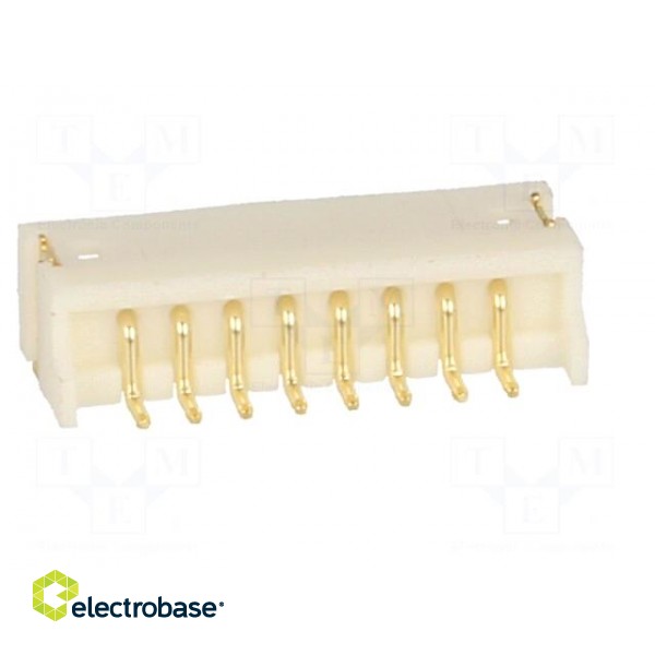 Socket | wire-board | male | 1.5mm | PIN: 8 | SMT | 100V | 1A | tinned | 20mΩ image 6
