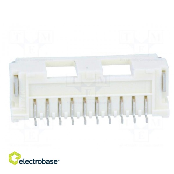 Socket | wire-board | male | CLIK-Mate | 1.5mm | PIN: 10 | SMT | 2A | tinned paveikslėlis 5