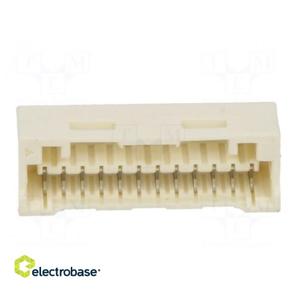 Socket | wire-board | male | CLIK-Mate | 1.5mm | PIN: 12 | THT | 2A | tinned фото 9