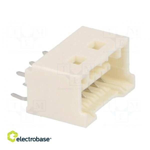 Socket | wire-board | male | CLIK-Mate | 1.5mm | PIN: 6 | THT | 2A | tinned image 8