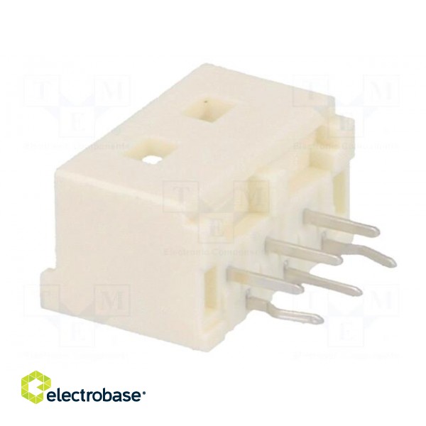 Socket | wire-board | male | CLIK-Mate | 1.5mm | PIN: 6 | THT | 2A | tinned image 4