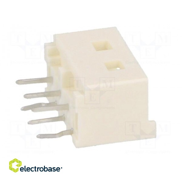 Socket | wire-board | male | CLIK-Mate | 1.5mm | PIN: 6 | THT | 2A | tinned image 7