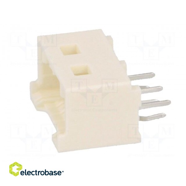 Socket | wire-board | male | CLIK-Mate | 1.5mm | PIN: 6 | THT | 2A | tinned image 3