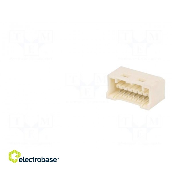 Socket | wire-board | male | CLIK-Mate | 1.5mm | PIN: 7 | THT | 2A | tinned image 2