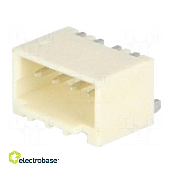 Socket | wire-board | male | Pico-SPOX | 1.5mm | PIN: 4 | SMT | on PCBs image 1
