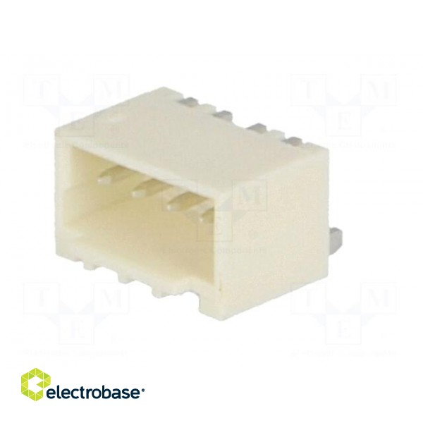 Socket | wire-board | male | Pico-SPOX | 1.5mm | PIN: 4 | SMT | on PCBs image 2
