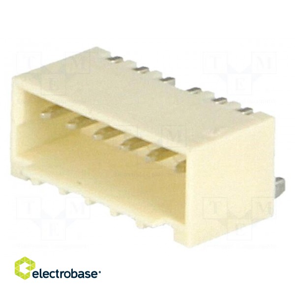 Socket | wire-board | male | Pico-SPOX | 1.5mm | PIN: 6 | SMT | on PCBs paveikslėlis 1