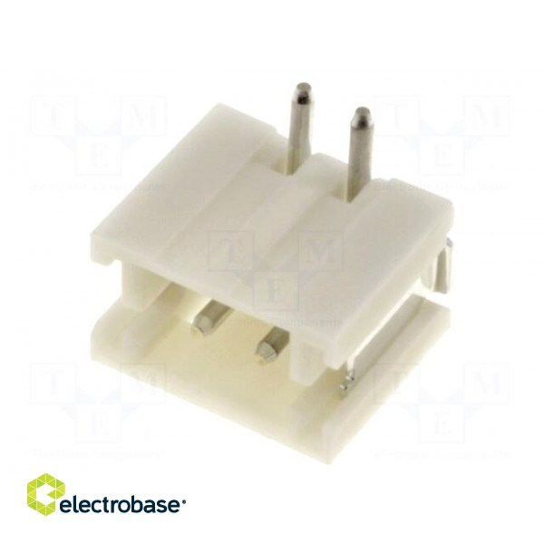 Socket | wire-board | male | ZH | 1.5mm | PIN: 2 | SMT | 50V | 1A | -25÷85°C image 1