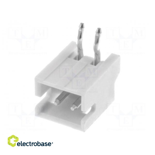 Socket | wire-board | male | ZH | 1.5mm | PIN: 2 | THT | 50V | 1A | -25÷85°C image 1