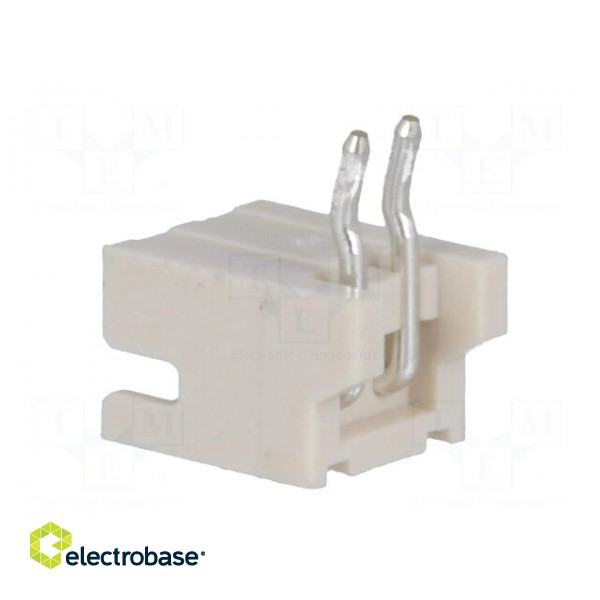 Socket | wire-board | male | ZH | 1.5mm | PIN: 2 | THT | 50V | 1A | -25÷85°C image 4