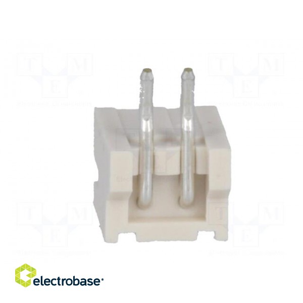 Socket | wire-board | male | ZH | 1.5mm | PIN: 2 | THT | 50V | 1A | -25÷85°C image 5