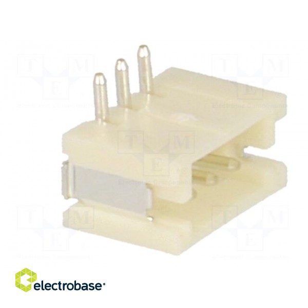 Socket | wire-board | male | ZH | 1.5mm | PIN: 3 | SMT | 50V | 1A | -25÷85°C image 8