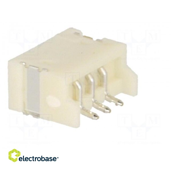Socket | wire-board | male | ZH | 1.5mm | PIN: 3 | SMT | 50V | 1A | -25÷85°C image 4
