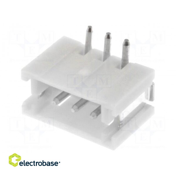 Socket | wire-board | male | ZH | 1.5mm | PIN: 3 | SMT | 50V | 1A | -25÷85°C image 1