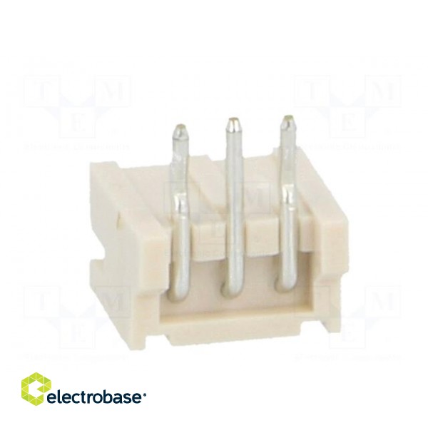 Socket | wire-board | male | ZH | 1.5mm | PIN: 3 | THT | 50V | 1A | -25÷85°C image 5