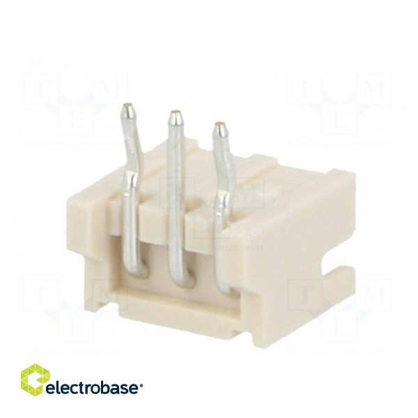 Socket | wire-board | male | ZH | 1.5mm | PIN: 3 | THT | 50V | 1A | -25÷85°C image 6