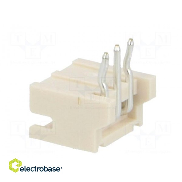 Socket | wire-board | male | ZH | 1.5mm | PIN: 3 | THT | 50V | 1A | -25÷85°C image 4