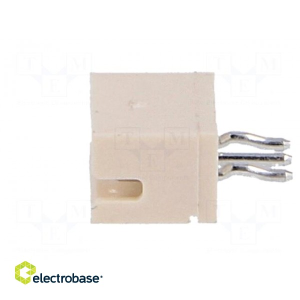 Socket | wire-board | male | ZH | 1.5mm | PIN: 3 | THT | 50V | 1A | -25÷85°C image 3