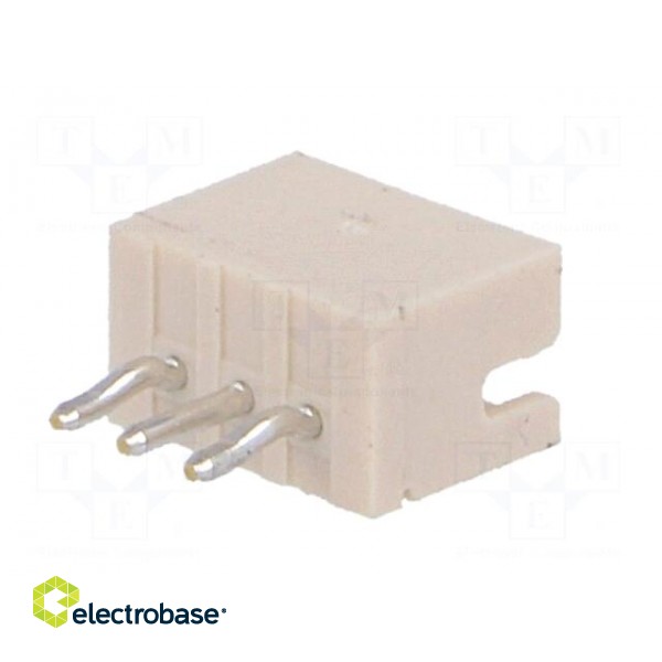 Socket | wire-board | male | ZH | 1.5mm | PIN: 3 | THT | 50V | 1A | -25÷85°C image 6
