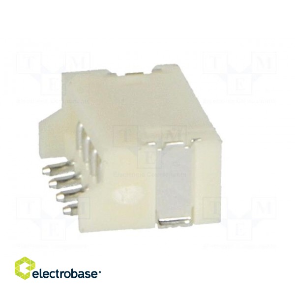 Socket | wire-board | male | ZH | 1.5mm | PIN: 4 | SMT | 50V | 1A | -25÷85°C image 7