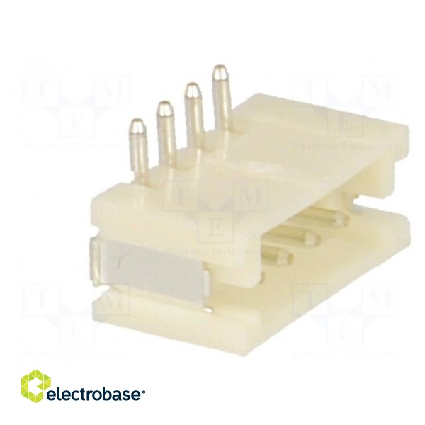 Socket | wire-board | male | ZH | 1.5mm | PIN: 4 | SMT | 50V | 1A | -25÷85°C paveikslėlis 8