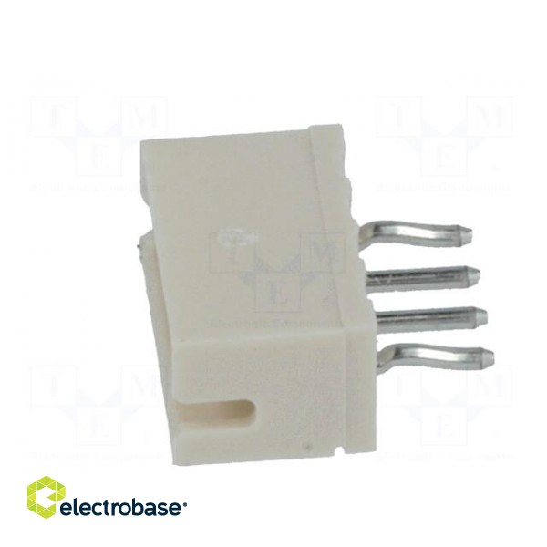 Socket | wire-board | male | ZH | 1.5mm | PIN: 4 | THT | 50V | 1A | -25÷85°C image 3