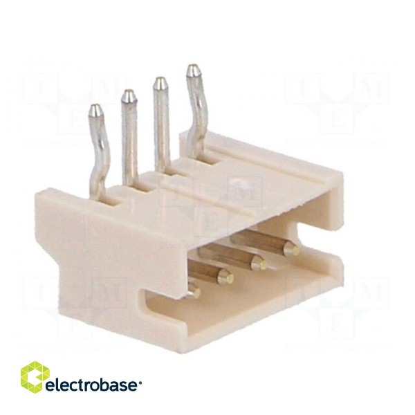 Socket | wire-board | male | ZH | 1.5mm | PIN: 4 | THT | 50V | 1A | -25÷85°C image 8