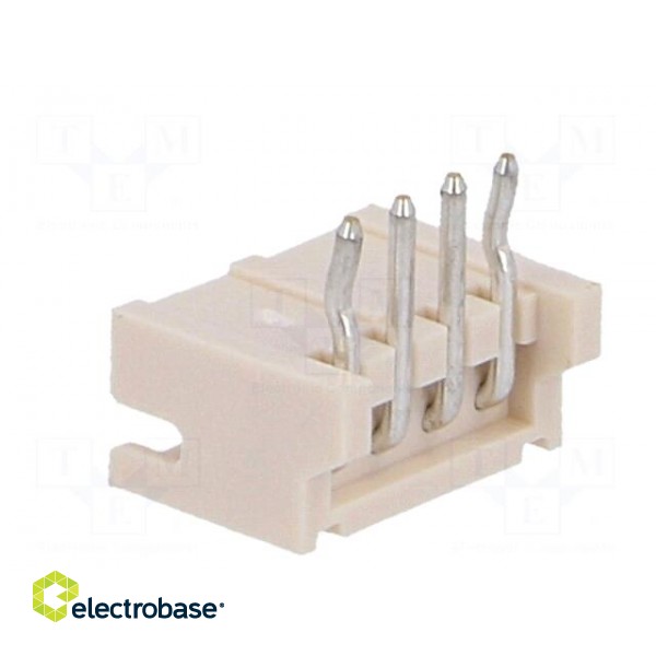 Socket | wire-board | male | ZH | 1.5mm | PIN: 4 | THT | 50V | 1A | -25÷85°C фото 4